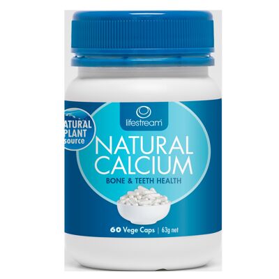 Lifestream Natural Calcium 60 Capsules