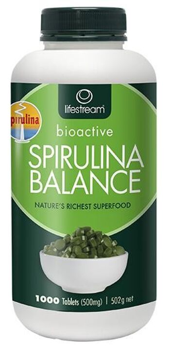 Équilibre de spiruline bioactive Lifestream 2