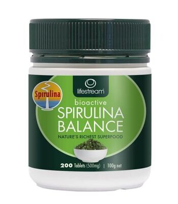 Équilibre de spiruline bioactive Lifestream 3