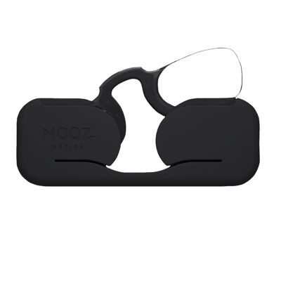 Pince-nez Original Smartphone Noir rectangulaire +2 dioptries