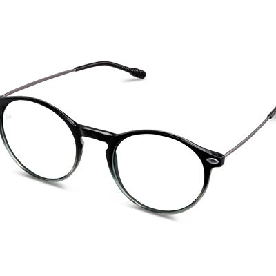 Lunettes de lecture CRUZ Black Green +1 dioptrie