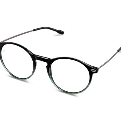 Lunettes de lecture CRUZ Black Green +1,5 dioptrie