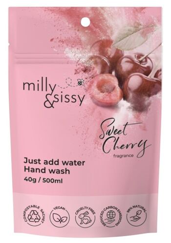 Nettoyant pour les mains Zero Waste Sweet Cherry 1