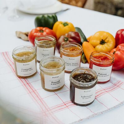 Discovery Pack - 100% Organic and French Vegetable Jams 🌱🇫🇷