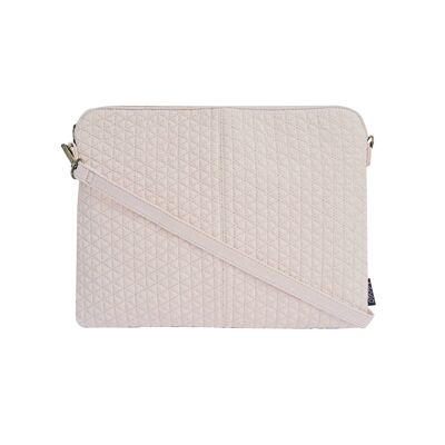 A GOGO - LAPTOP BAG 13" QUILTED POWDER