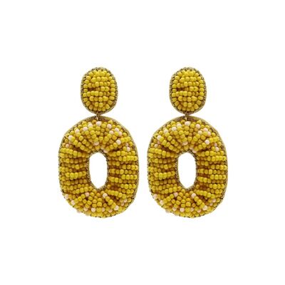 Boucle d'Oreille Beddy Jaune