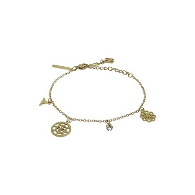 CIEL CHARM BRACELET GOLD