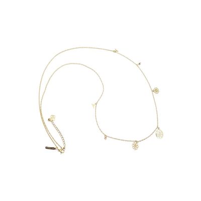 CIEL CHARM LONG COLLIER OR