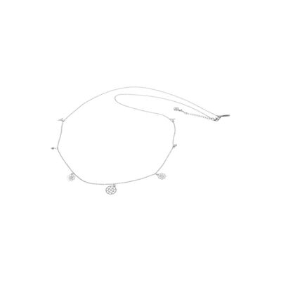 COLLIER LONG CIEL CHARM ARGENT