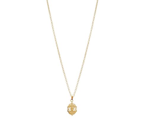 WOMEN'S SHORT NECKLACE GOLD