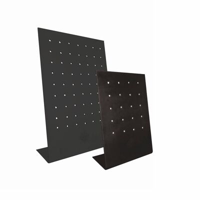 DISPLAY PENDIENTES L-STAND NEGRO 2 JUEGO