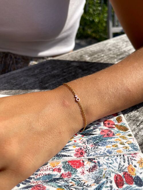 Femme Bracelet Pink Gold