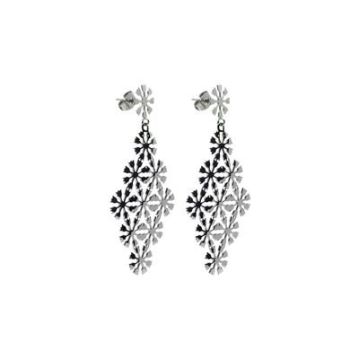 BOUCLE D'OREILLE NEVES ARGENT