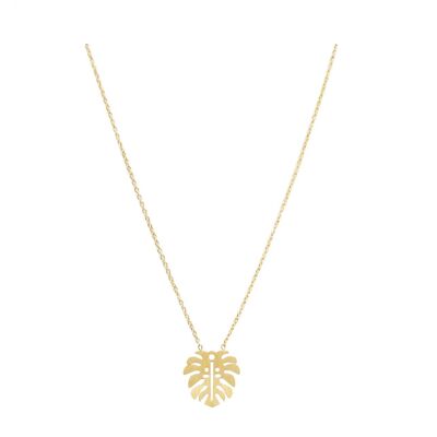 PALM LONG NECKLACE GOLD