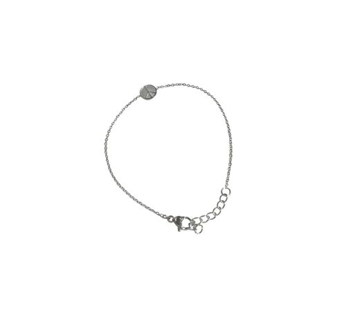 Peace Bracelet Silver