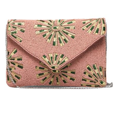 STAR CLUTCH PALE PINK