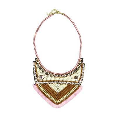 Collier Col Tour Rose