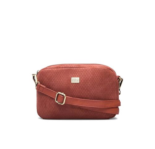 VIVA CROSS BAG IMPRESS RUST