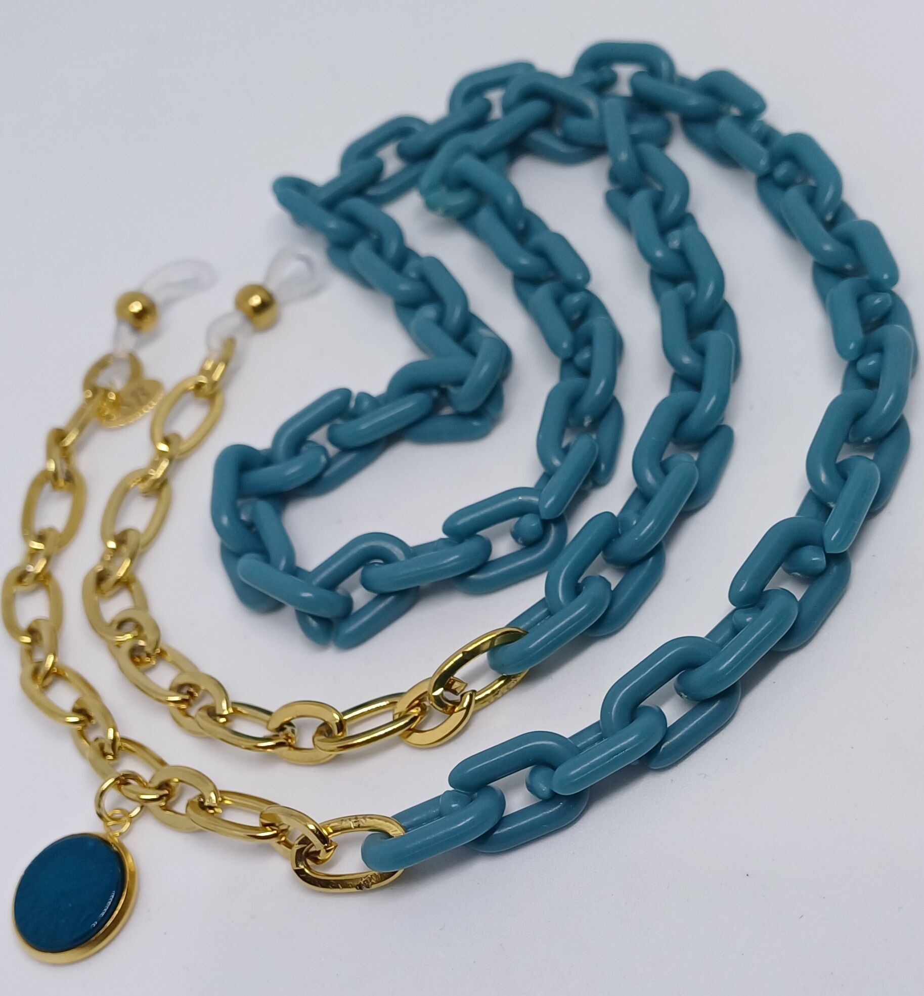Buy wholesale Glasses cord acrylic chain gold plated or silver