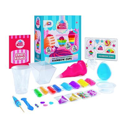 Argilla da modellare Creative My Sweet Talent TM Rainbow Cups per bambini