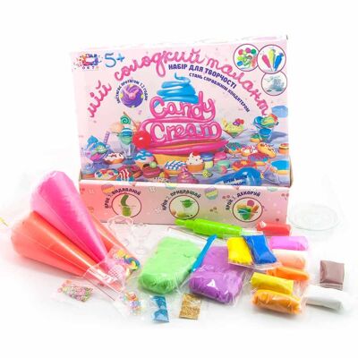 Kreativ-Kulinarik-Set für Kinder My Sweet Talent TM Candy Cream Deko-Ton