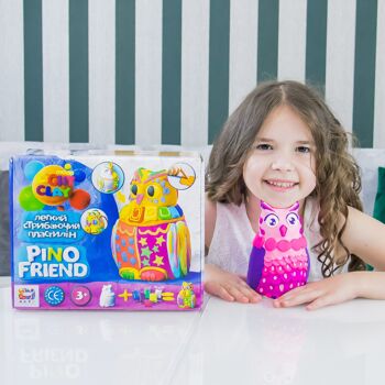 Pâte à modeler créative pour enfants Pino Friend Puffy TM Kids Model Clay 70034 2