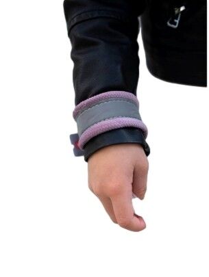 Reflective wristband flash Heather Bees