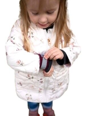 Reflective wristband flash Stars Maroon