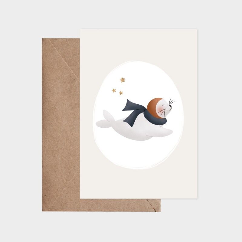 Cartolina - Medaglione Sigillo