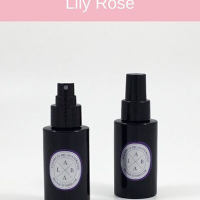Spray d'ambiance rechargeable 100 ml - Parfum Lily Rose
