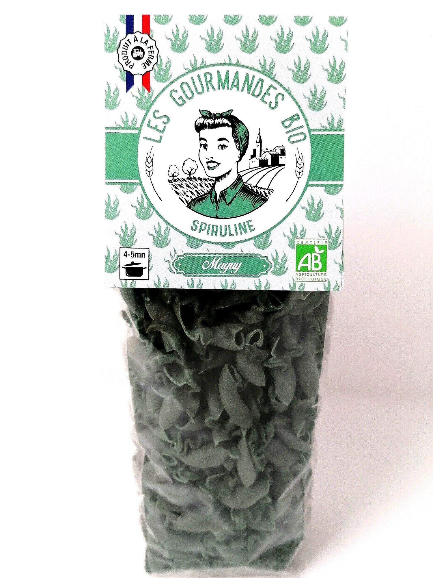 Pasta Maguy Spirulina