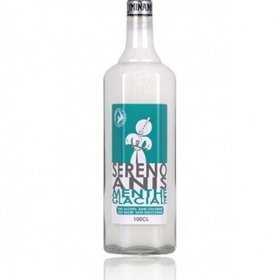 SERENO ANISE ICE MINT - ANISE ALCOHOL-FREE APERITIF 0 calories nutriscore A