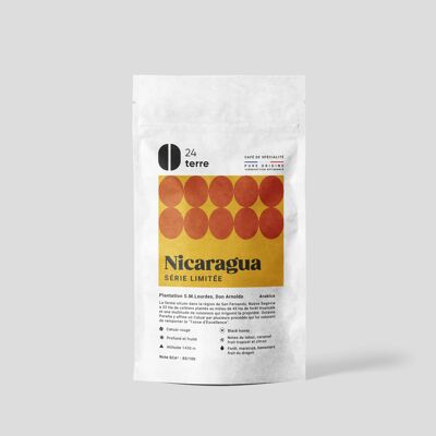 Café grains Edition limitée Microlot 200g Pure origine Nicaragua - Plantation S.M Lourdes
