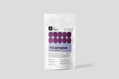 Café grains Edition limitée Microlot 200g Pure origine Nicaragua - Catuaì naturel fermenté