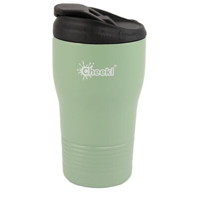 Cheeki 350ml [12oz] Insulated Coffee Cup Stainless Steel, 6 Hours Hot, 6 Hours Cold