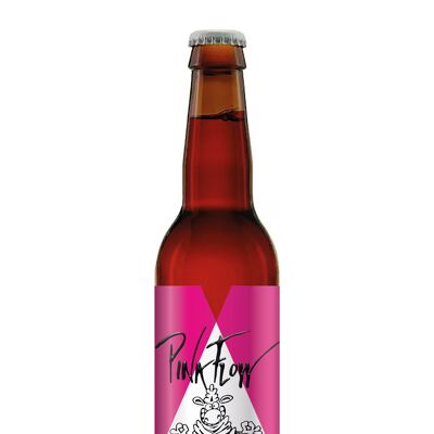 Cerveza Pink Flow Pale Ale Hibiscus 33cl