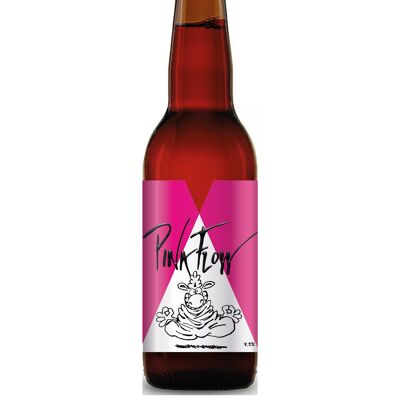 Cerveza Pink Flow Pale Ale Hibiscus 33cl