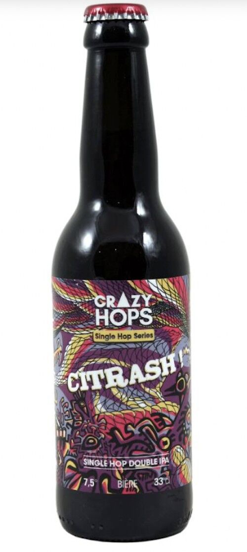 Bière Citrash Single Hop Double IPA 33cl