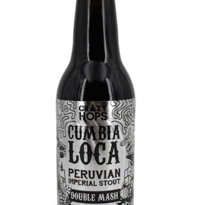 Cerveza Cumbia Loca Peruana Imperial Stout 33cl