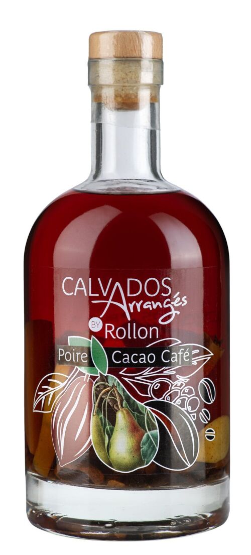 Calvados Arrangé By Rollon Poire Cacao Café 70cl