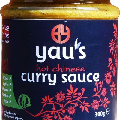 Salsa al curry cinese piccante di Yau 300 g
