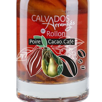Calvados Arrangé By Rollon Poire Cacao Café 35cl