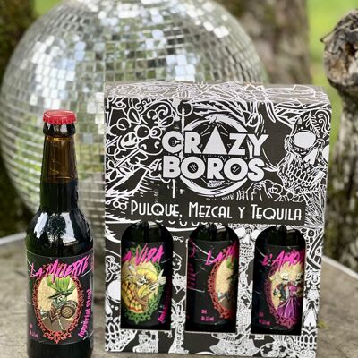 Crazy Boros Bierkiste 3x33cl