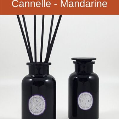 Diffuseur par Capillarité 500 ml - Parfum Cannelle-Mandarine