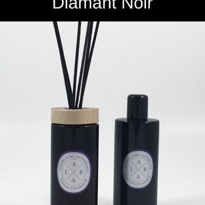 Diffuseur par Capillarité  200 ml - Parfum Diamant Noir
