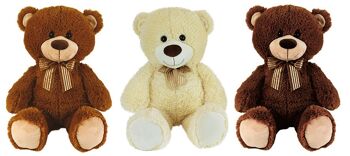 Peluche Ours pailleté classique 56 cm 1