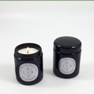 Apothecary Collection round candle, refillable, Lotus Flower scent, 220 g