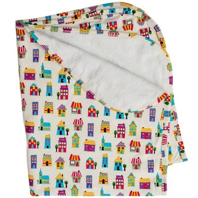 Organics Baby Blanket - House