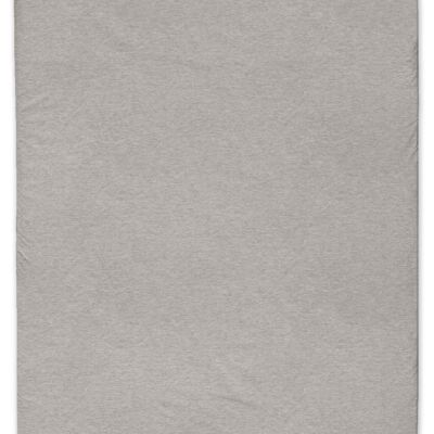 Organic Bed Sheet, Brown Mélange - 100 x 200
