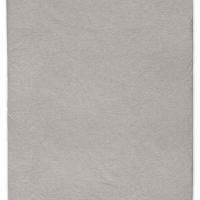 Organic Bed Sheet, Brown Mélange - 160 x 200